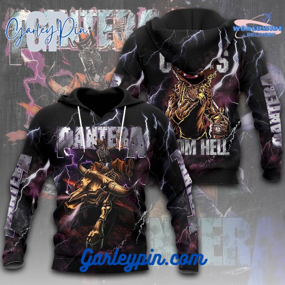 Pantera Cowboys From Hell Hoodie