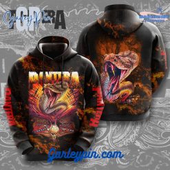 Pantera Serpent Poster Hoodie