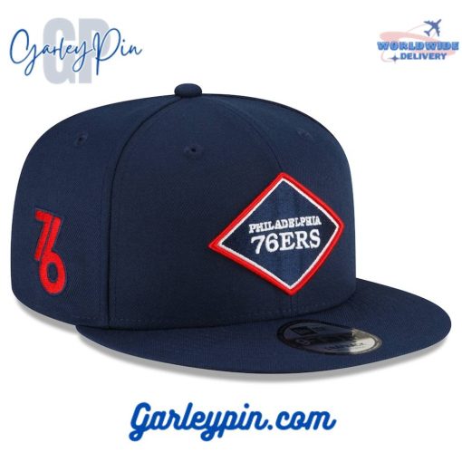Philadelphia 76ers New Era 2023/24 City Edition Navy Hat