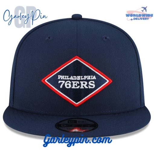 Philadelphia 76ers New Era 2023/24 City Edition Navy Hat