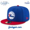 Philadelphia 76ers New Era Blue Hat