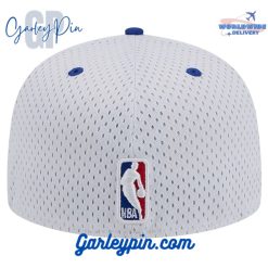 Philadelphia 76ers New Era Throwback White Royal Snapback Hat