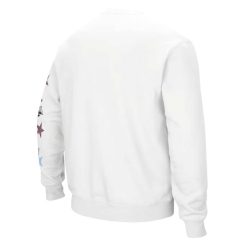 Ripple Junction White WrestleMania 40 World Heavyweight Championship Title Belt Sweatshirt 3