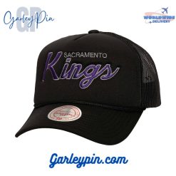 Sacramento Kings Mitchell Ness Black Classic Cap