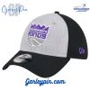 Sacramento Kings New Era Court Sport White Black Hat