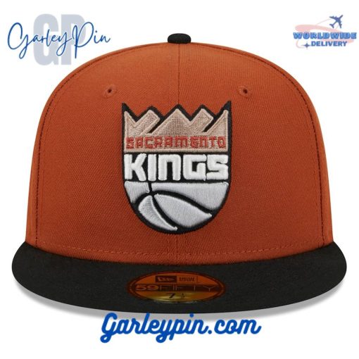 Sacramento Kings New Era Two-Tone Rust Black Hat