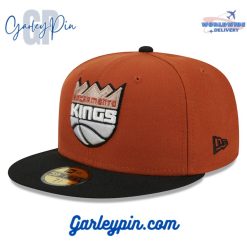 Sacramento Kings New Era TwoTone Rust Black Hat