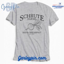 Schrute Farms Heather Gray Shirt