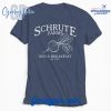 Schrute Farms Heather Gray Shirt