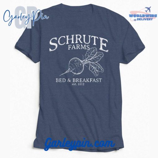 Schrute Farms Heather Navy Shirt