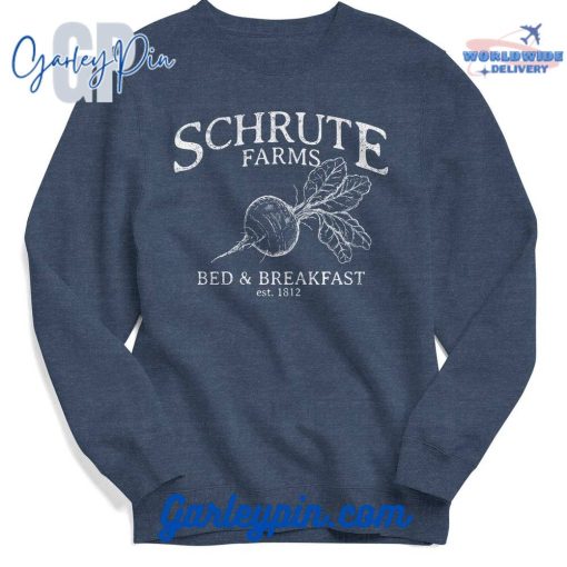 Schrute Farms Heather Navy Sweatshirt