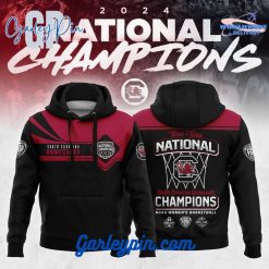 South Carolina Gamecocks 2024 NCAA Women’s Basketball National Champions Black Hoodie