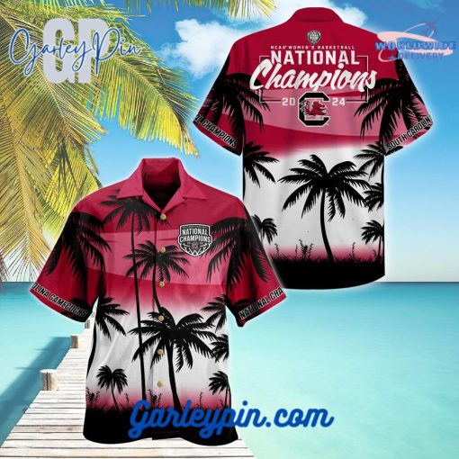 South Carolina Gamecocks 2024 NCAA Women’s Basketball National Champions Hawaiian Shirt