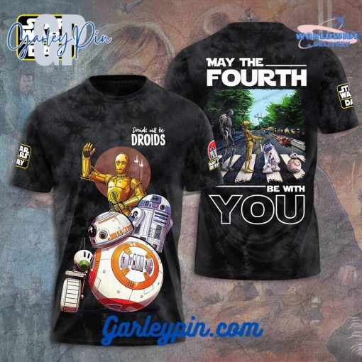 Star Wars Day Droids Will Be Droids T-Shirt