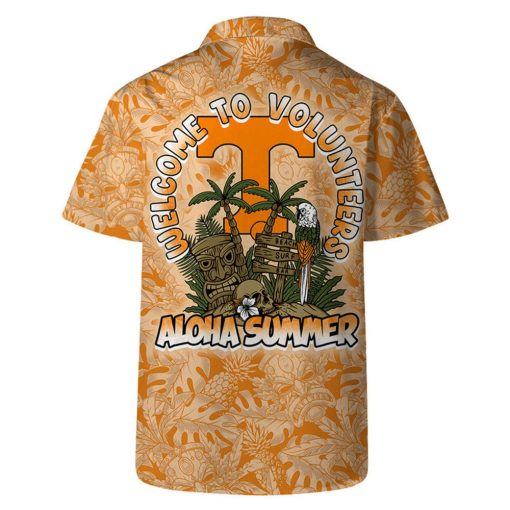 Tennessee Volunteers  Welcome To NCAA Pattern Hawaiian Set