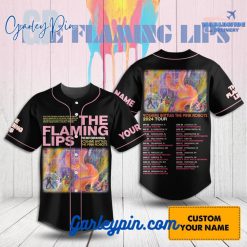 The Flaming Lips 2024 Tour Baseball Jersey