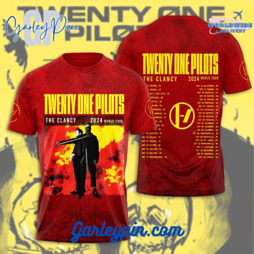 Twenty One Pilots World Tour 2024 T-Shirt