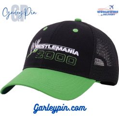 WrestleMania 2000 Logo Trucker Adjustable Hat