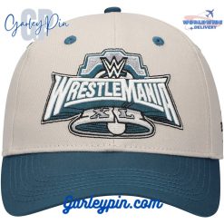 WrestleMania XL Baseball Gray Green Hat