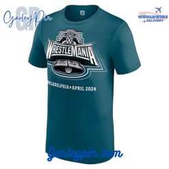 WrestleMania XL Philadelphia Green TShirt