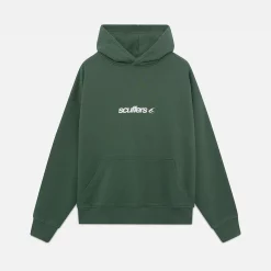 Scuffers With Love Green Hoodie