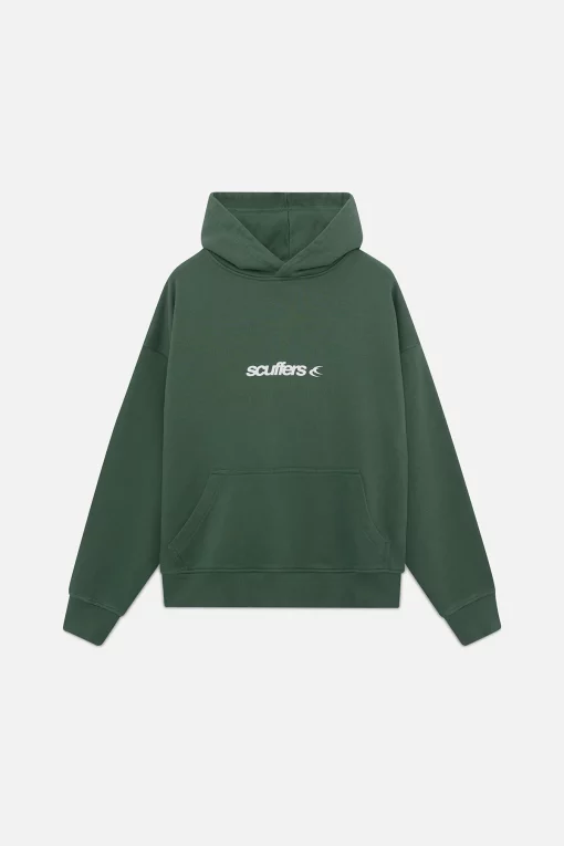 Scuffers With Love Green Hoodie