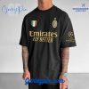 AC Milan Champion League Yellow T-Shirt