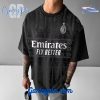 AC Milan Emirates Fly Better Black T-Shirt