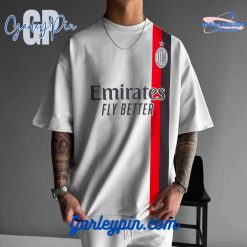 AC Milan Emirates Fly Better White T-Shirt