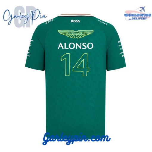 Aston Martin F1 2024 Alonso Driver T-Shirt
