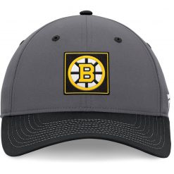 Boston Bruins 2024 Stanley Cup Playoffs Locker Room Adjustable Hat