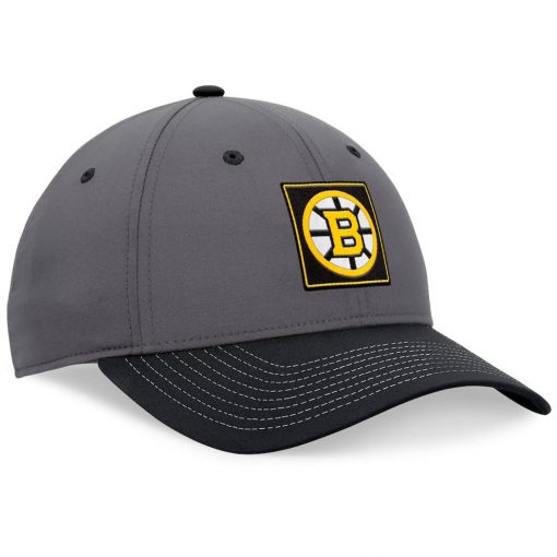 Boston Bruins 2024 Stanley Cup Playoffs Locker Room Adjustable Hat