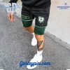 Boston Celtics NBA Black And White Shorts