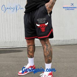 Chicago Bulls Basketball Training Black Shorts