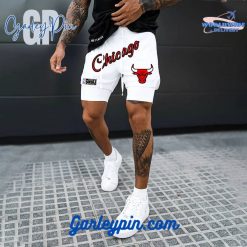 Chicago Bulls NBA Team White Shorts