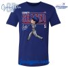 Corey Seager Texas Cartoon Heather Gray T-Shirt