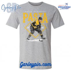 David Pastrnak Pasta Heather Gray T-Shirt