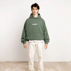 Scuffers With Love Green Hoodie