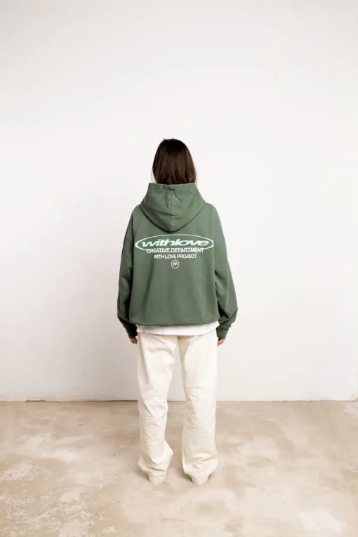 Scuffers With Love Green Hoodie