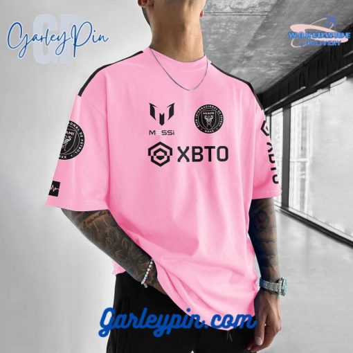 Inter Miami x Messi x XBTO Pink T-Shirt
