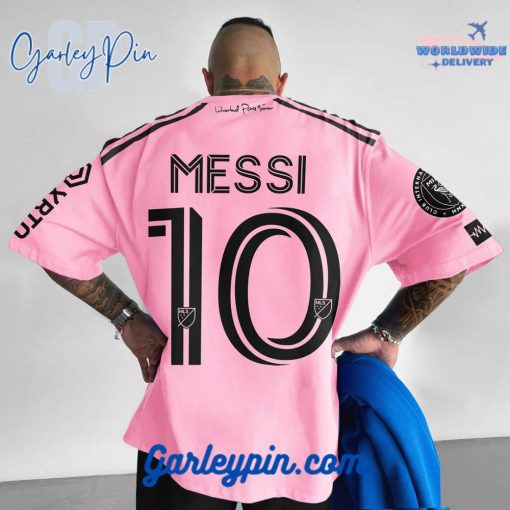 Inter Miami x Messi x XBTO Pink T-Shirt