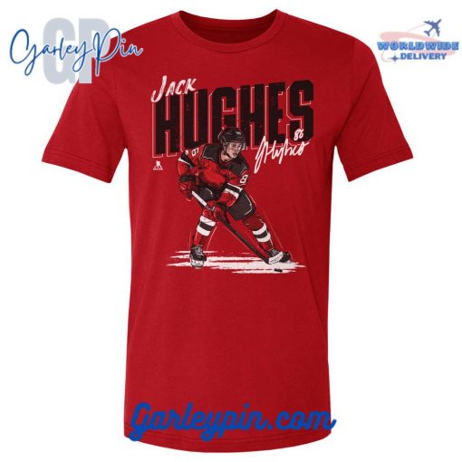 Jack Hughes Chisel Red T-Shirt