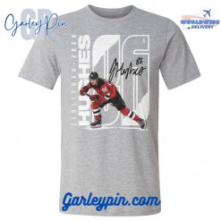 Jack Hughes Stretch Heather Gray T-Shirt