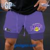 Los Angeles Lakers NBA Team Minimalist Shorts