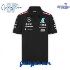 MercedesAMG Petronas F1 2024 Team Black Polo