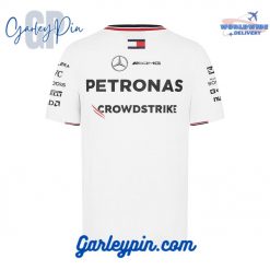 MercedesAMG Petronas F1 2024 Team Driver White TShirt