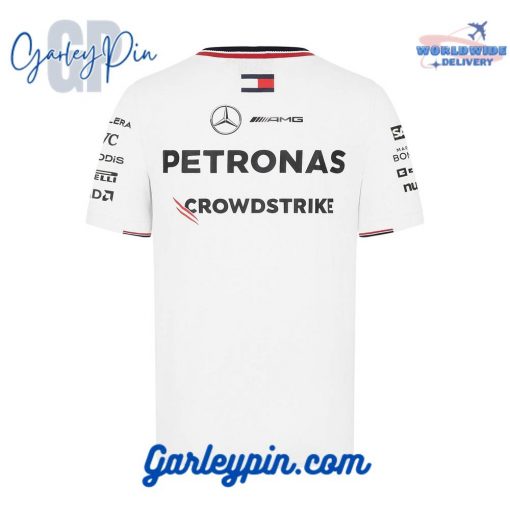 Mercedes-AMG Petronas F1 2024 Team Driver White T-Shirt