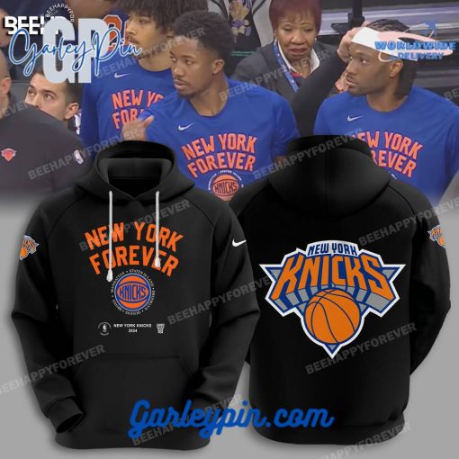 New York Knicks 2024 New York Forever Black Hoodie