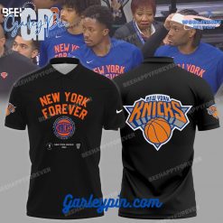 New York Knicks 2024 New York Forever Black Polo Shirt