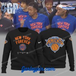 New York Knicks 2024 New York Forever Black Sweatshirt